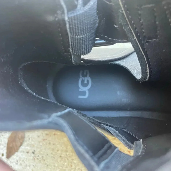UGG Black Ankle Boots - Picture 9 of 11